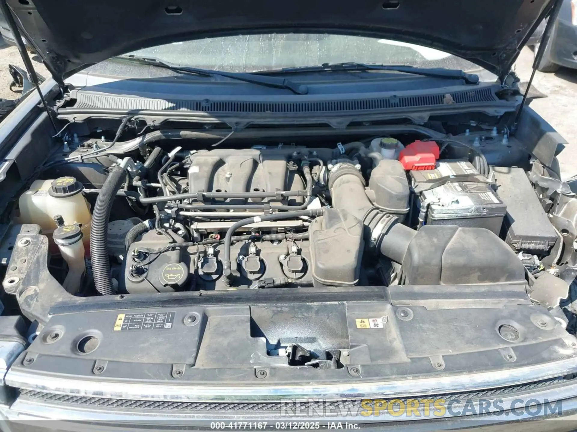 10 Photograph of a damaged car 2FMGK5C86KBA13937 FORD FLEX 2019