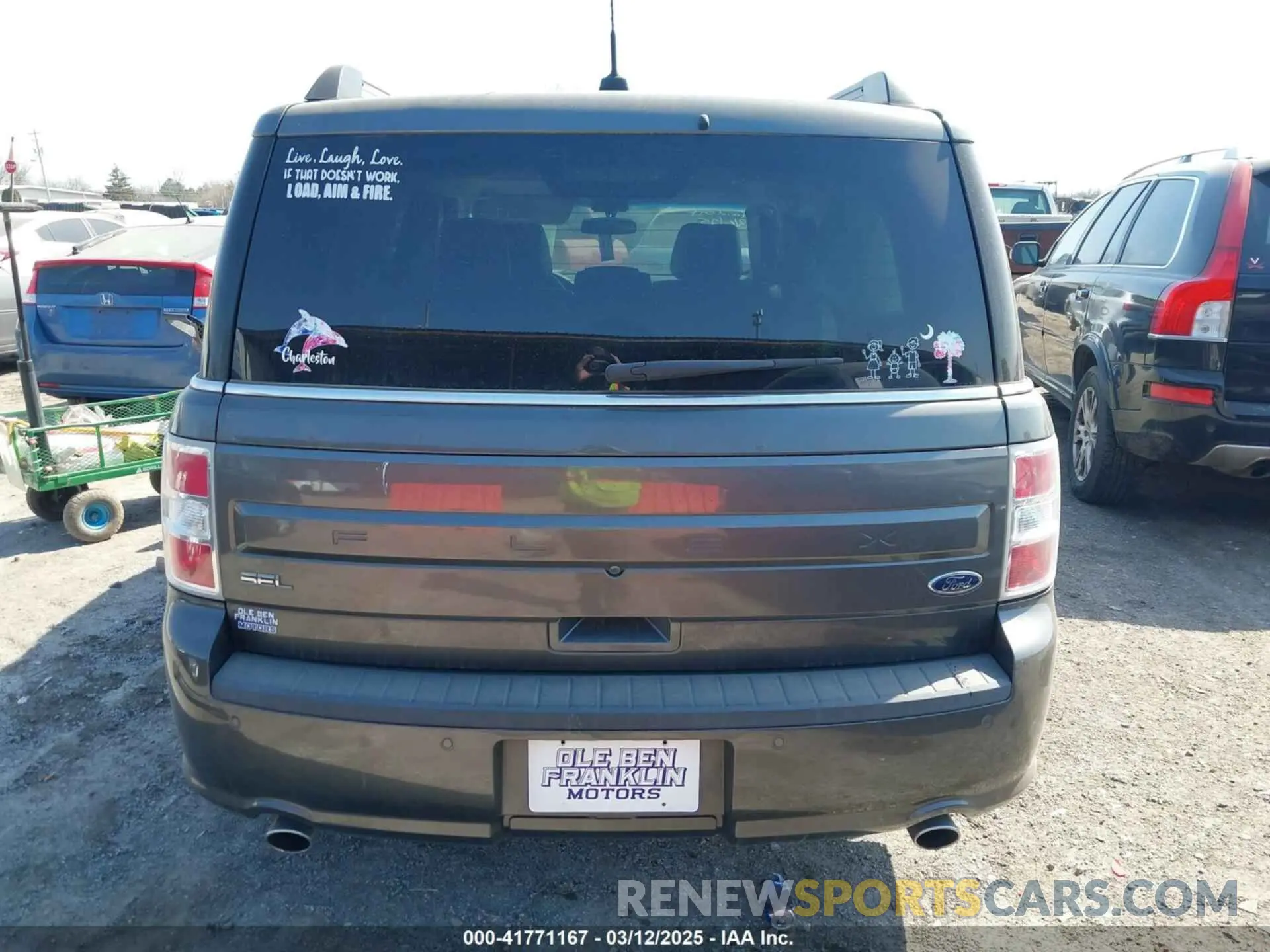 16 Photograph of a damaged car 2FMGK5C86KBA13937 FORD FLEX 2019