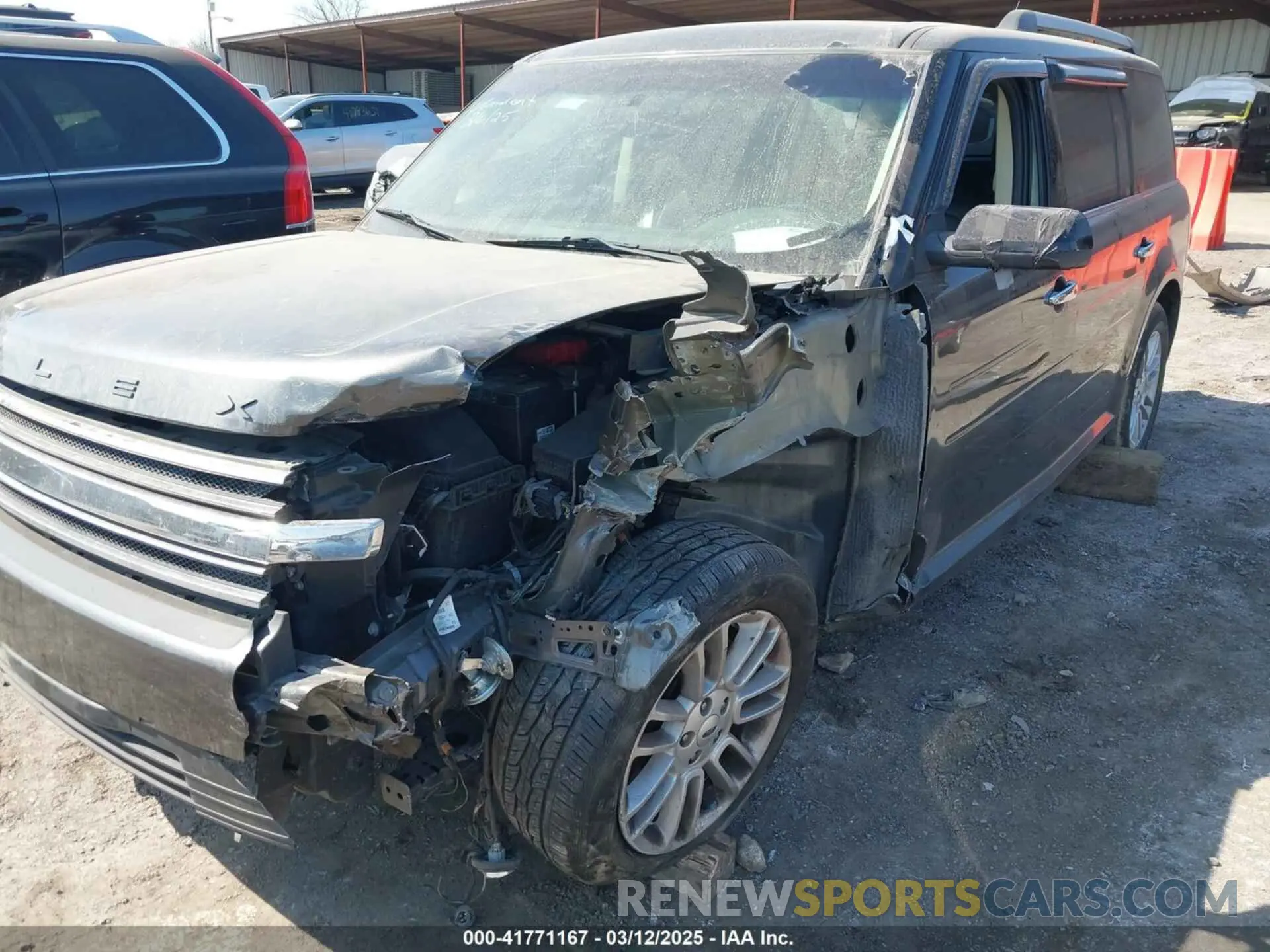 6 Photograph of a damaged car 2FMGK5C86KBA13937 FORD FLEX 2019