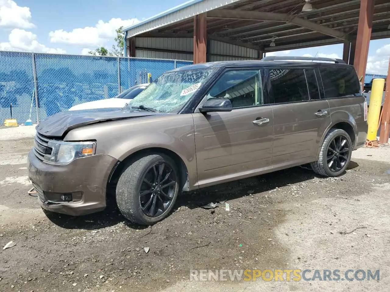 1 Photograph of a damaged car 2FMGK5C87KBA02980 FORD FLEX 2019