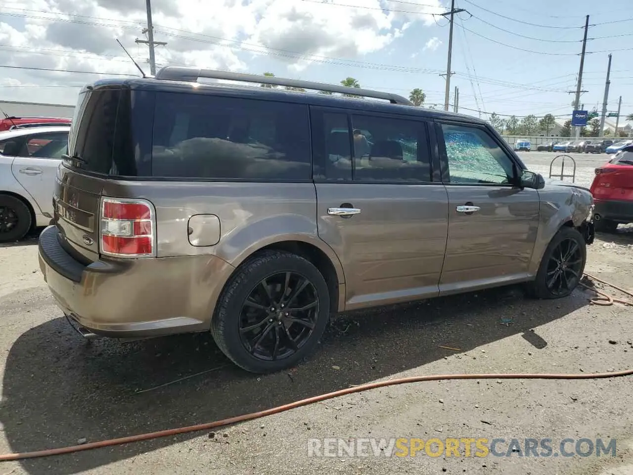 3 Photograph of a damaged car 2FMGK5C87KBA02980 FORD FLEX 2019