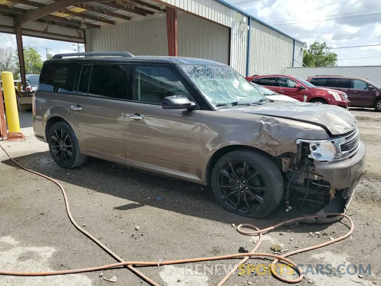 4 Photograph of a damaged car 2FMGK5C87KBA02980 FORD FLEX 2019