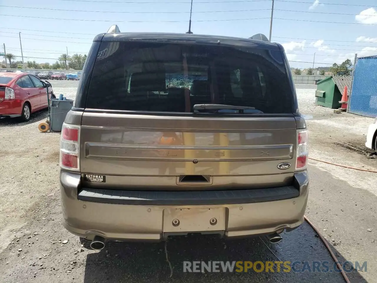 6 Photograph of a damaged car 2FMGK5C87KBA02980 FORD FLEX 2019