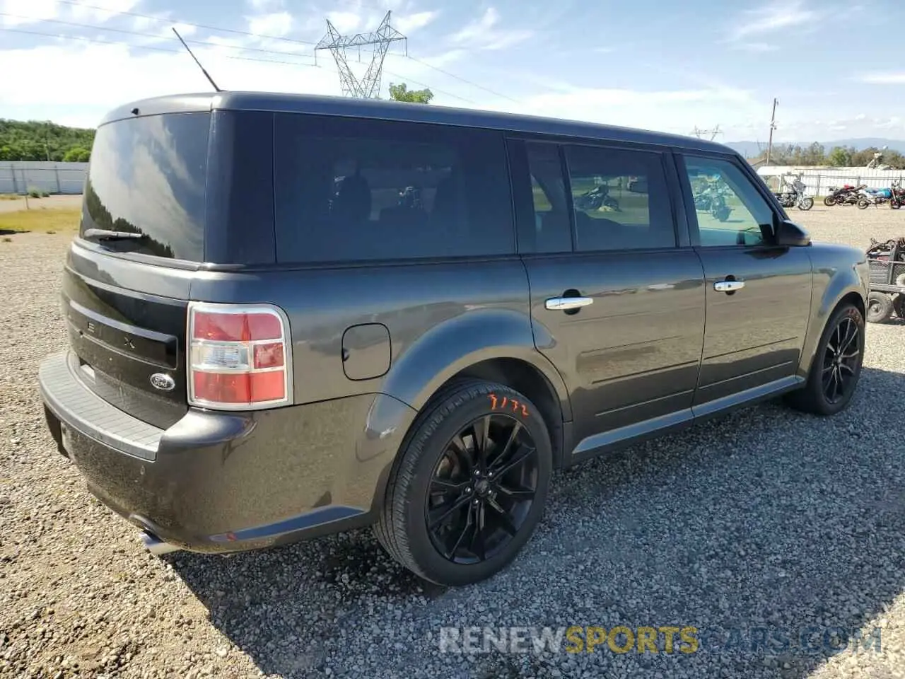 3 Photograph of a damaged car 2FMGK5C87KBA09492 FORD FLEX 2019