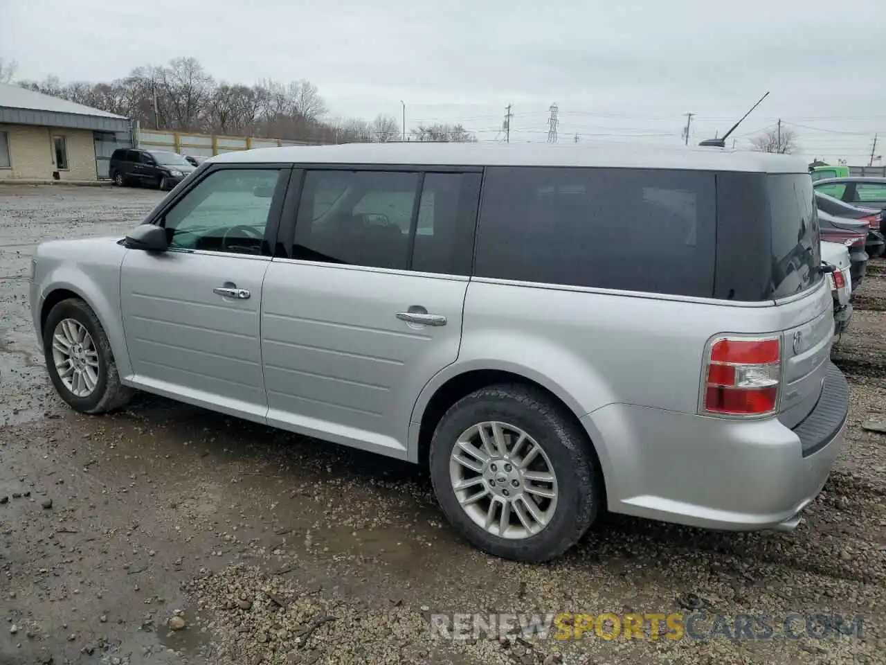 2 Photograph of a damaged car 2FMGK5C87KBA19102 FORD FLEX 2019