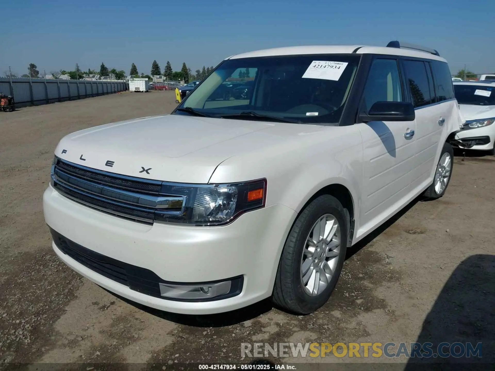 2 Photograph of a damaged car 2FMGK5C87KBA39320 FORD FLEX 2019