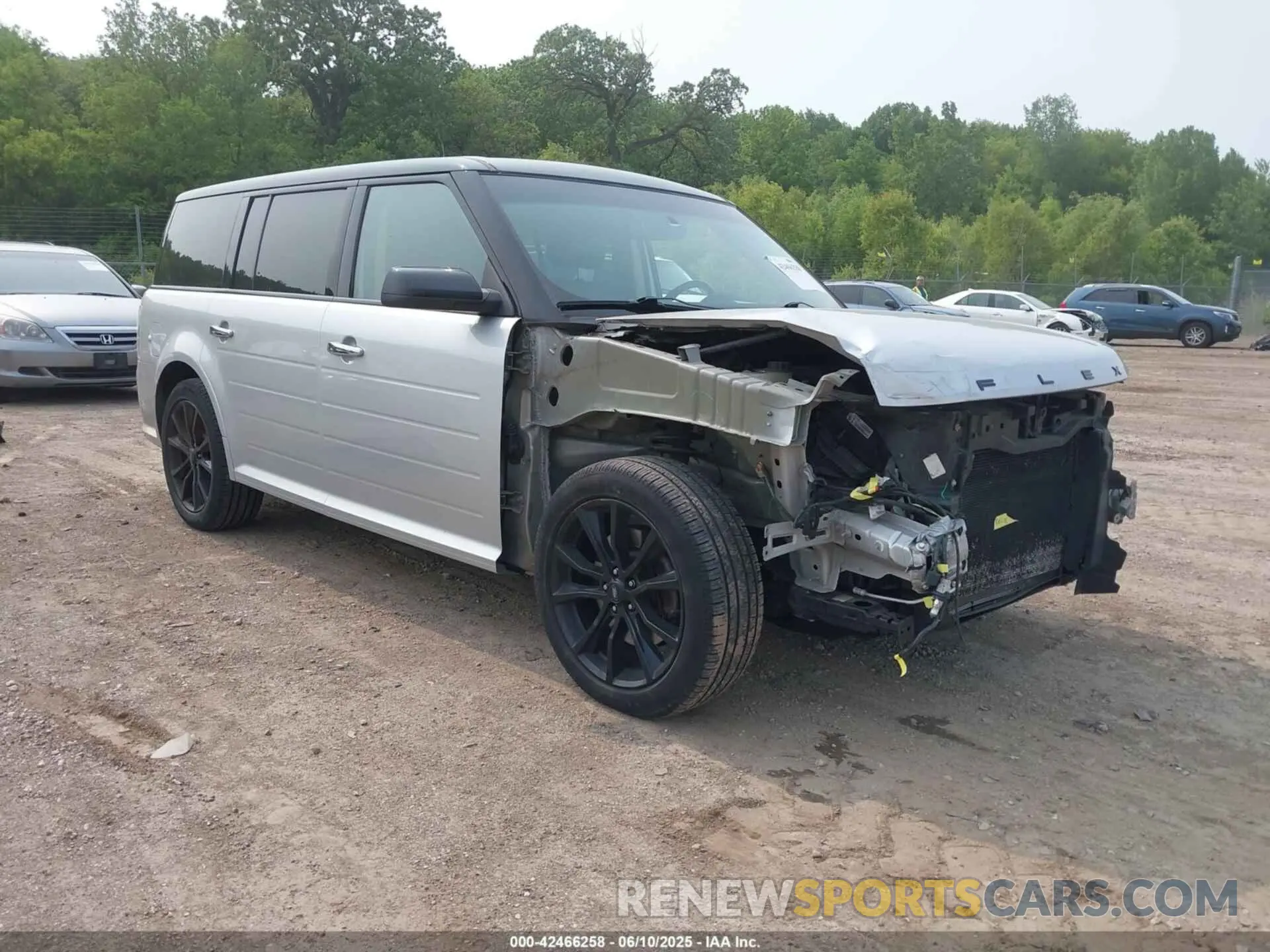 1 Photograph of a damaged car 2FMGK5C88KBA07508 FORD FLEX 2019