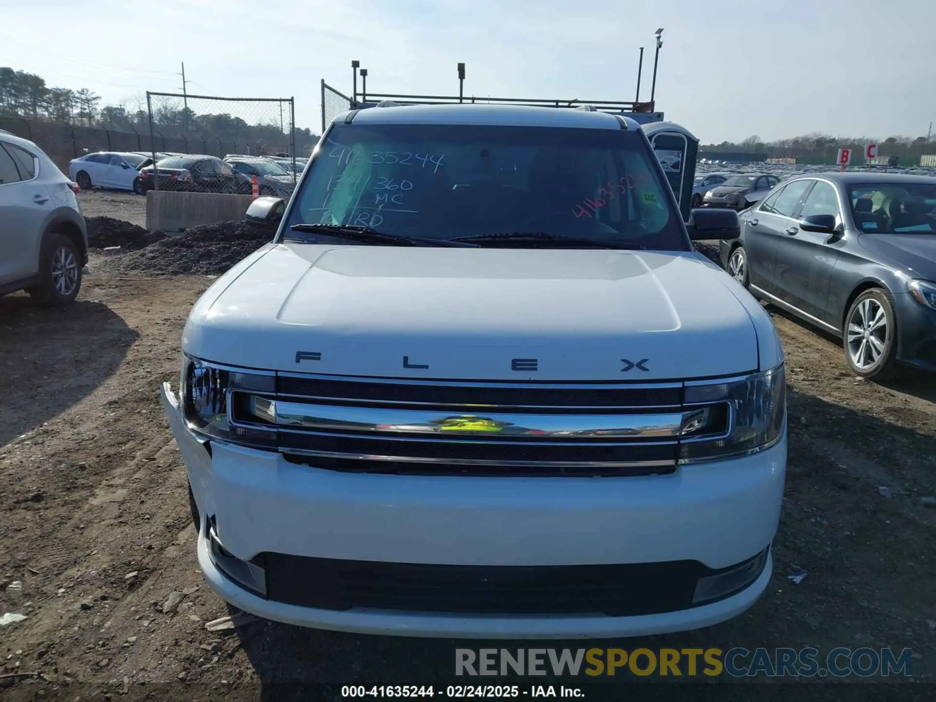 12 Photograph of a damaged car 2FMGK5C88KBA10375 FORD FLEX 2019