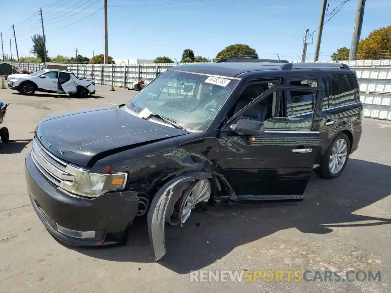 1 Photograph of a damaged car 2FMGK5C89KBA04763 FORD FLEX 2019