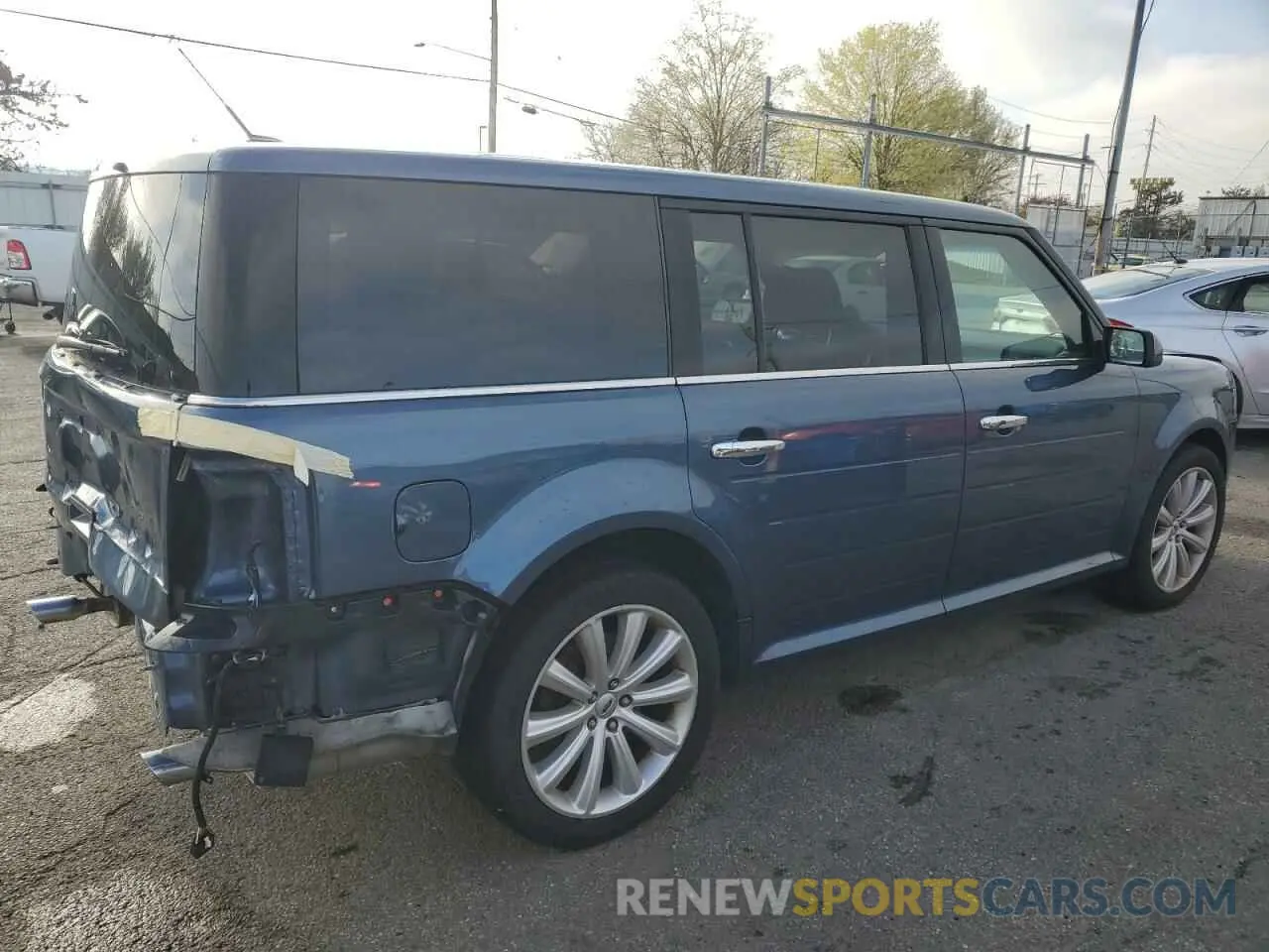 3 Photograph of a damaged car 2FMGK5C89KBA12118 FORD FLEX 2019