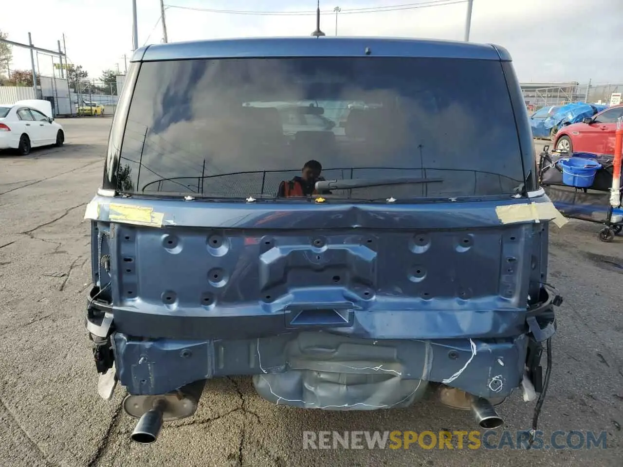 6 Photograph of a damaged car 2FMGK5C89KBA12118 FORD FLEX 2019