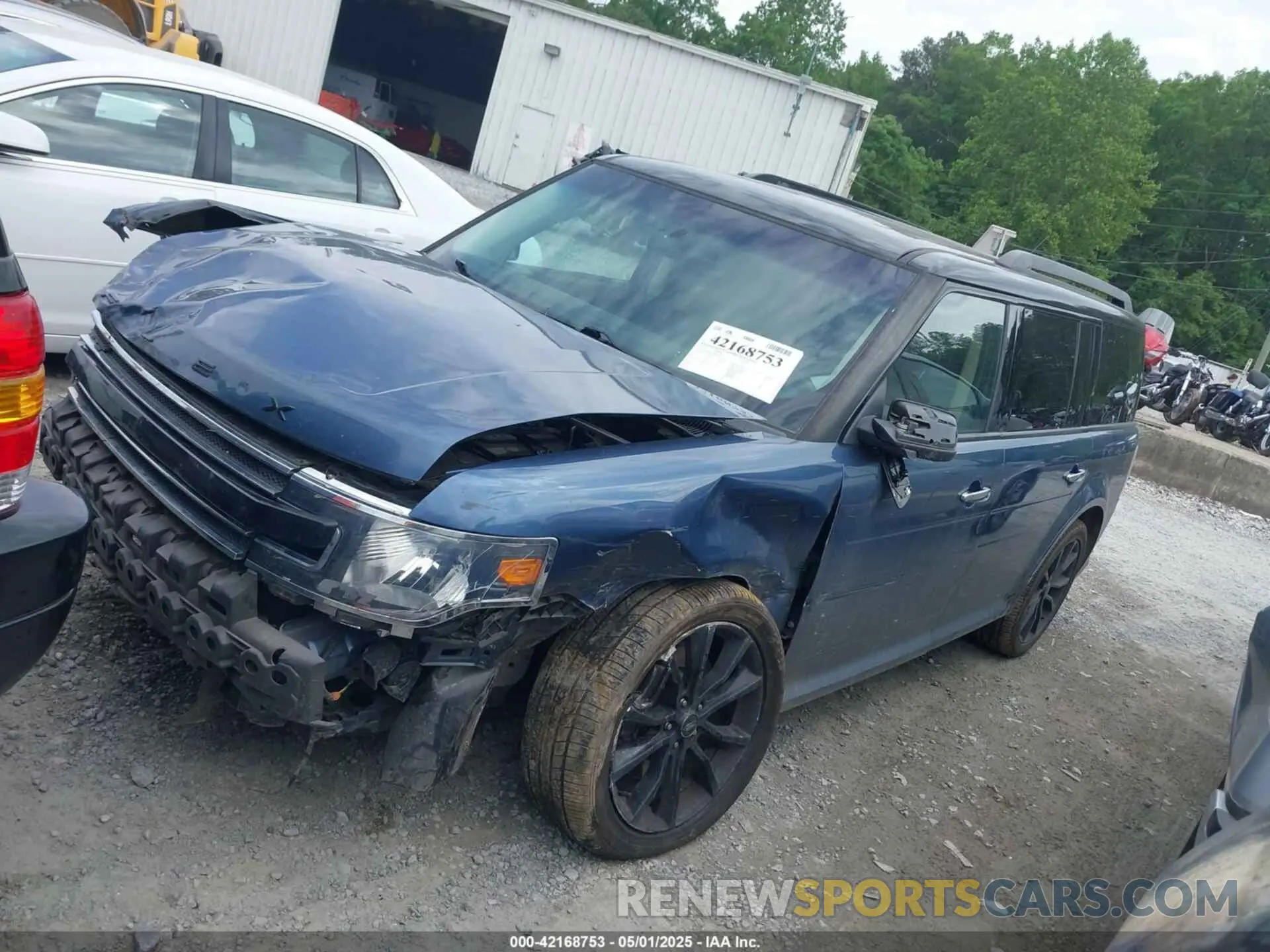 13 Photograph of a damaged car 2FMGK5C8XKBA09177 FORD FLEX 2019