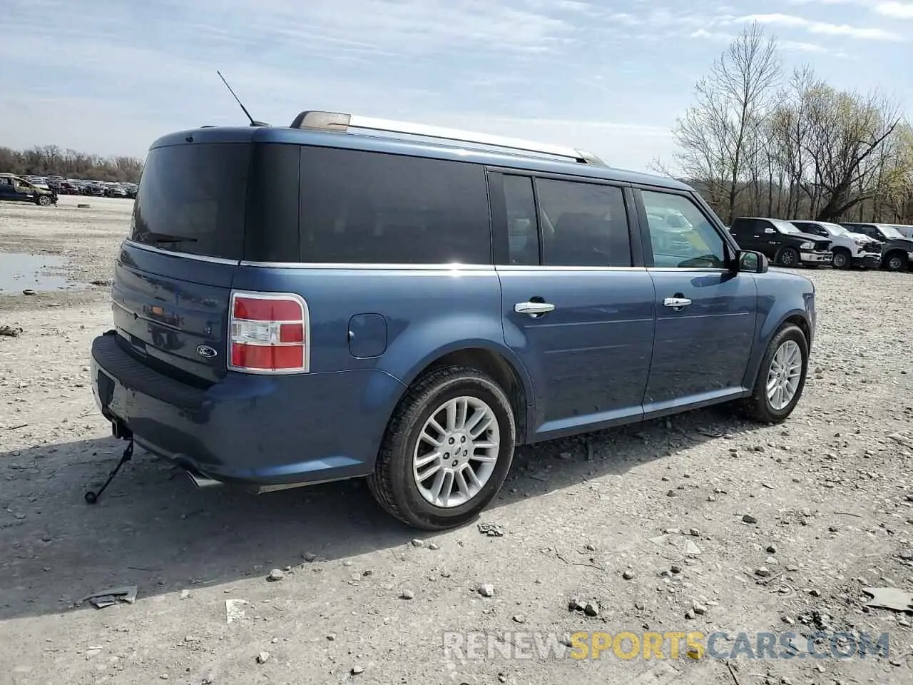 3 Photograph of a damaged car 2FMGK5C8XKBA24813 FORD FLEX 2019