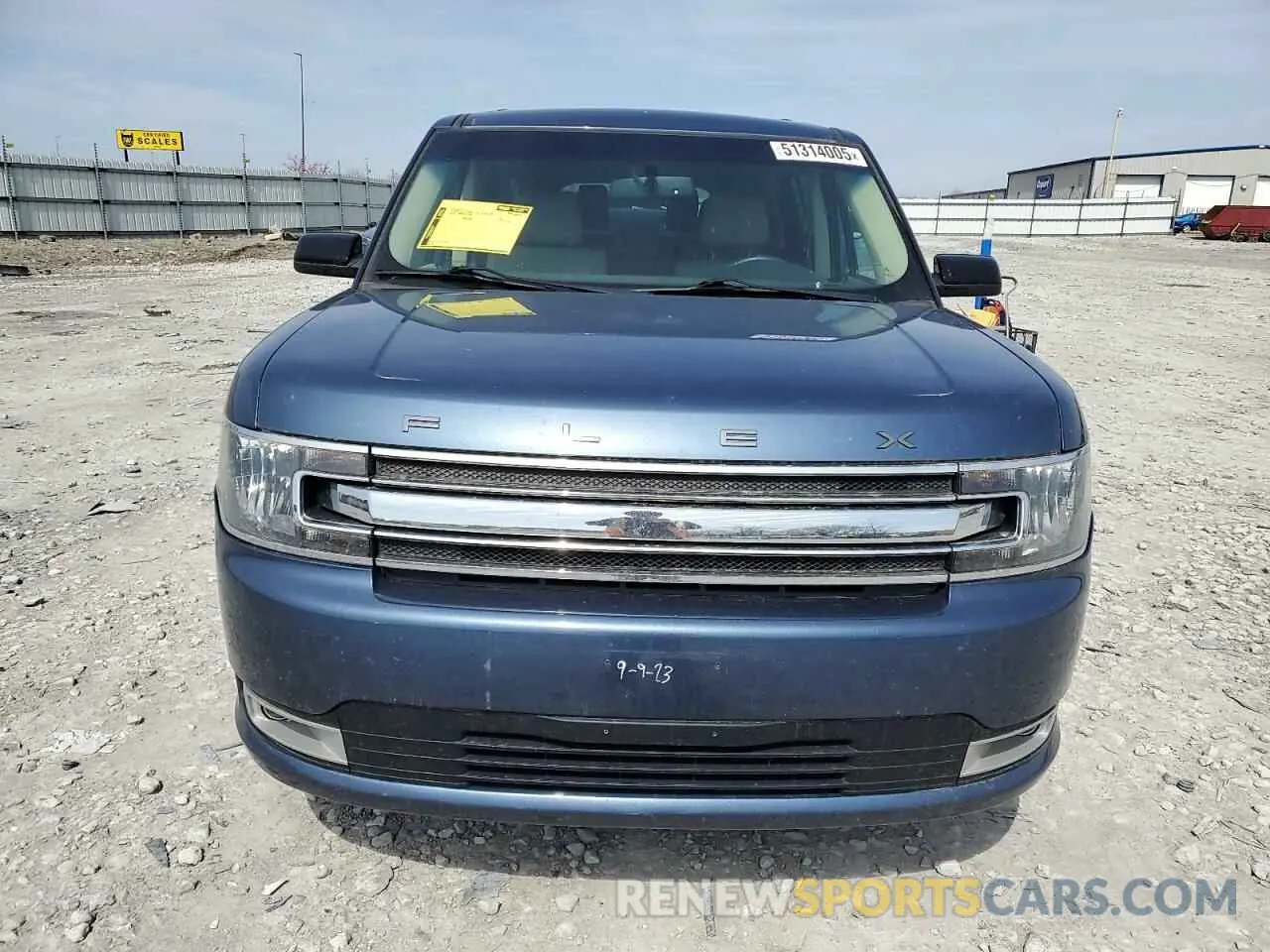 5 Photograph of a damaged car 2FMGK5C8XKBA24813 FORD FLEX 2019