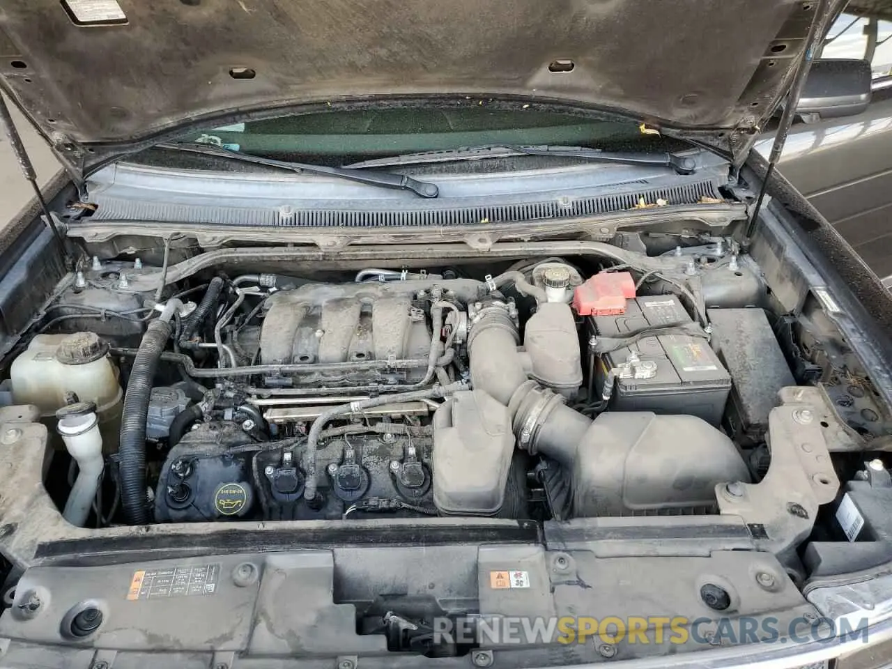 12 Photograph of a damaged car 2FMGK5D80KBA35902 FORD FLEX 2019