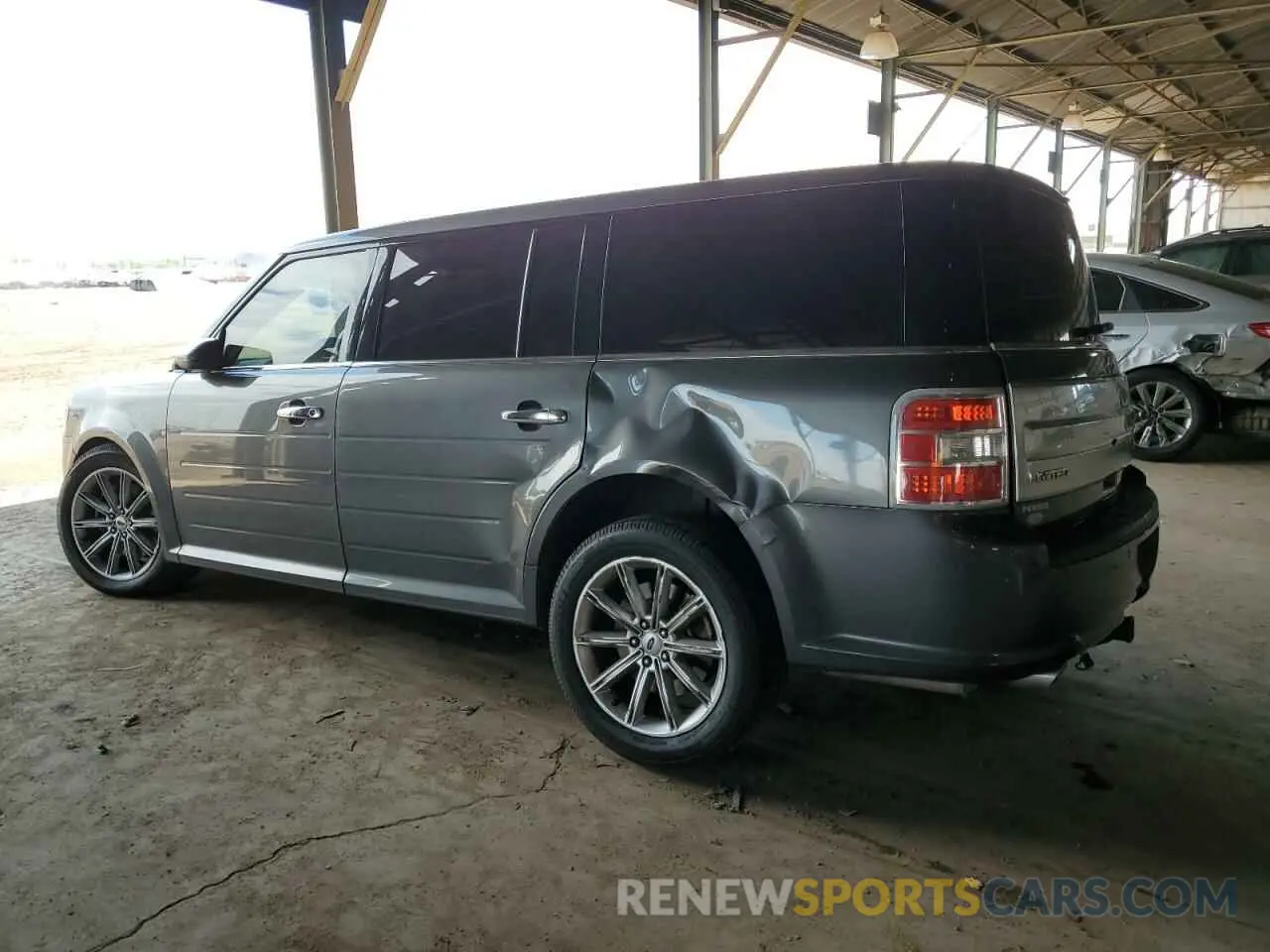 2 Photograph of a damaged car 2FMGK5D80KBA35902 FORD FLEX 2019