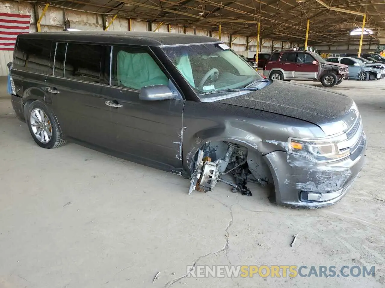 4 Photograph of a damaged car 2FMGK5D80KBA35902 FORD FLEX 2019