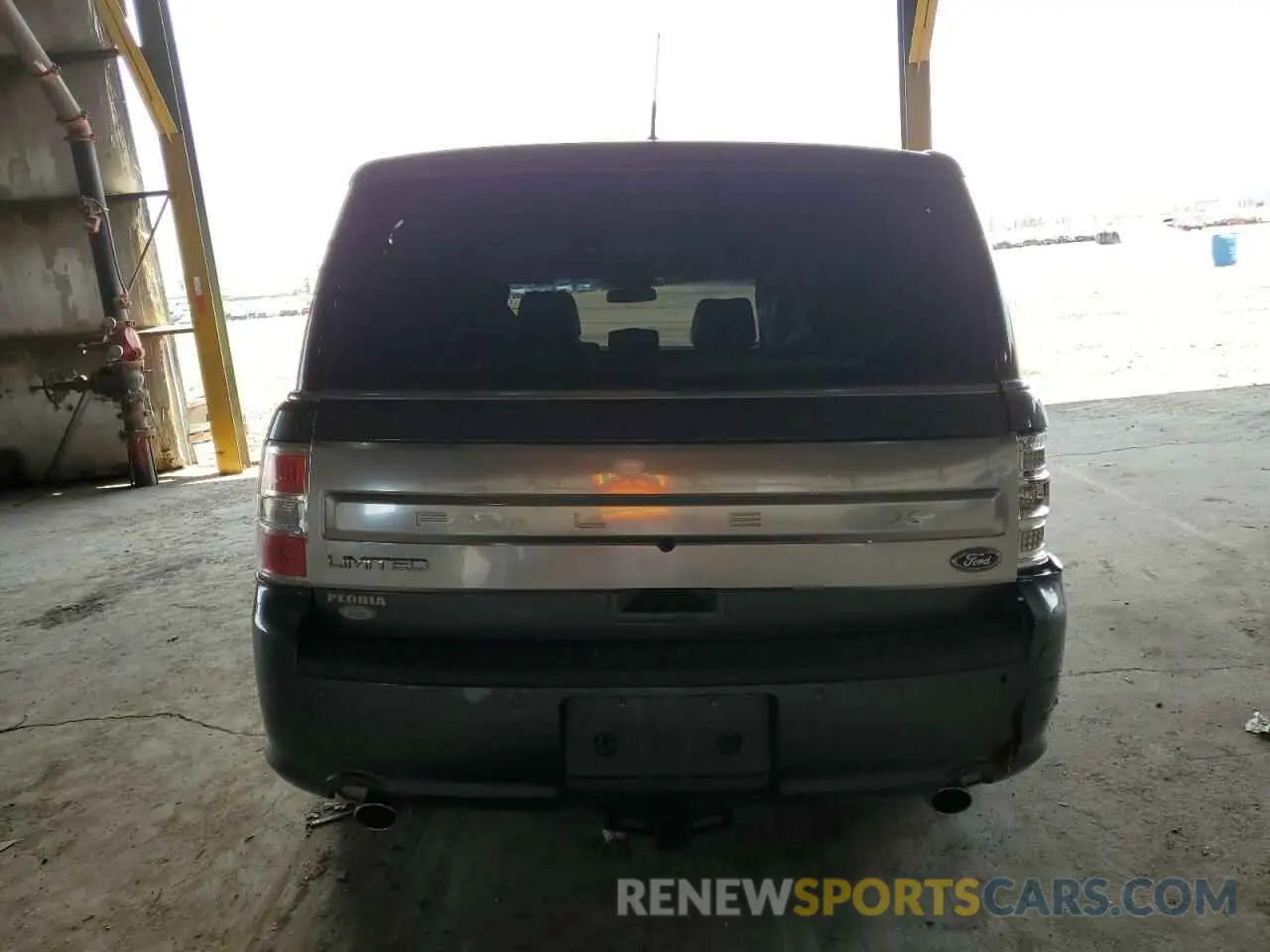 6 Photograph of a damaged car 2FMGK5D80KBA35902 FORD FLEX 2019
