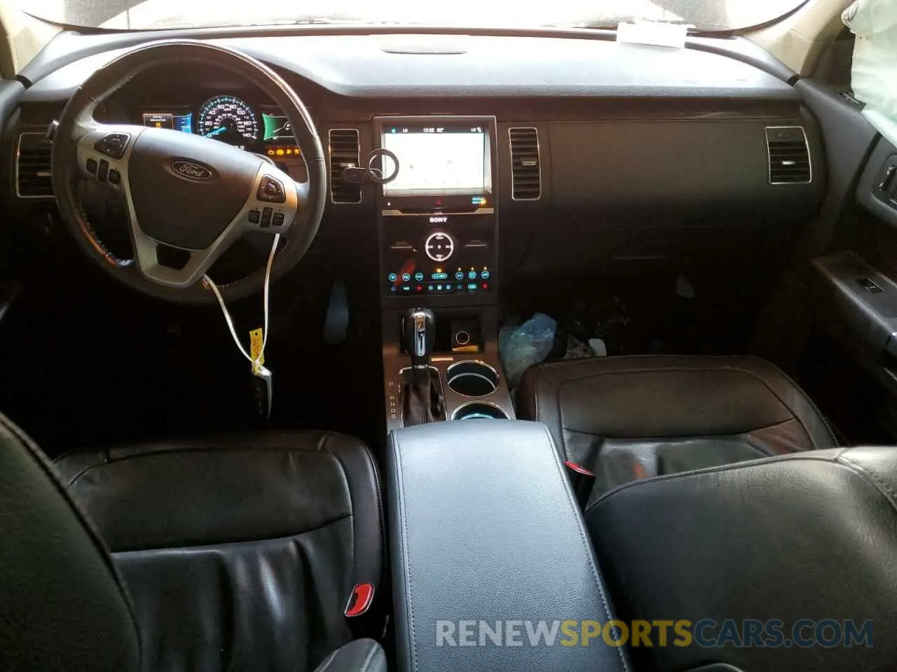 8 Photograph of a damaged car 2FMGK5D80KBA35902 FORD FLEX 2019