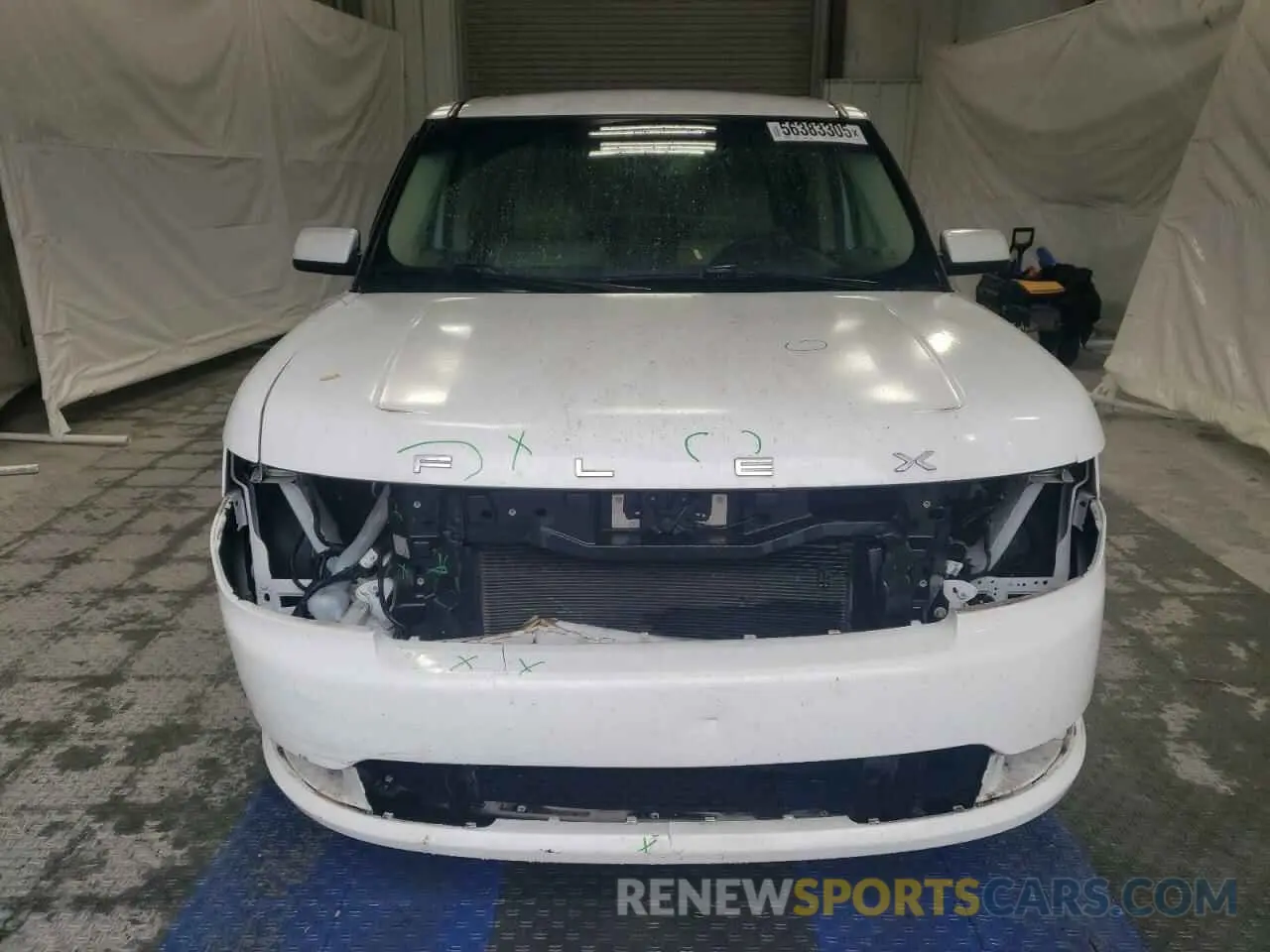 5 Photograph of a damaged car 2FMGK5D81KBA13598 FORD FLEX 2019