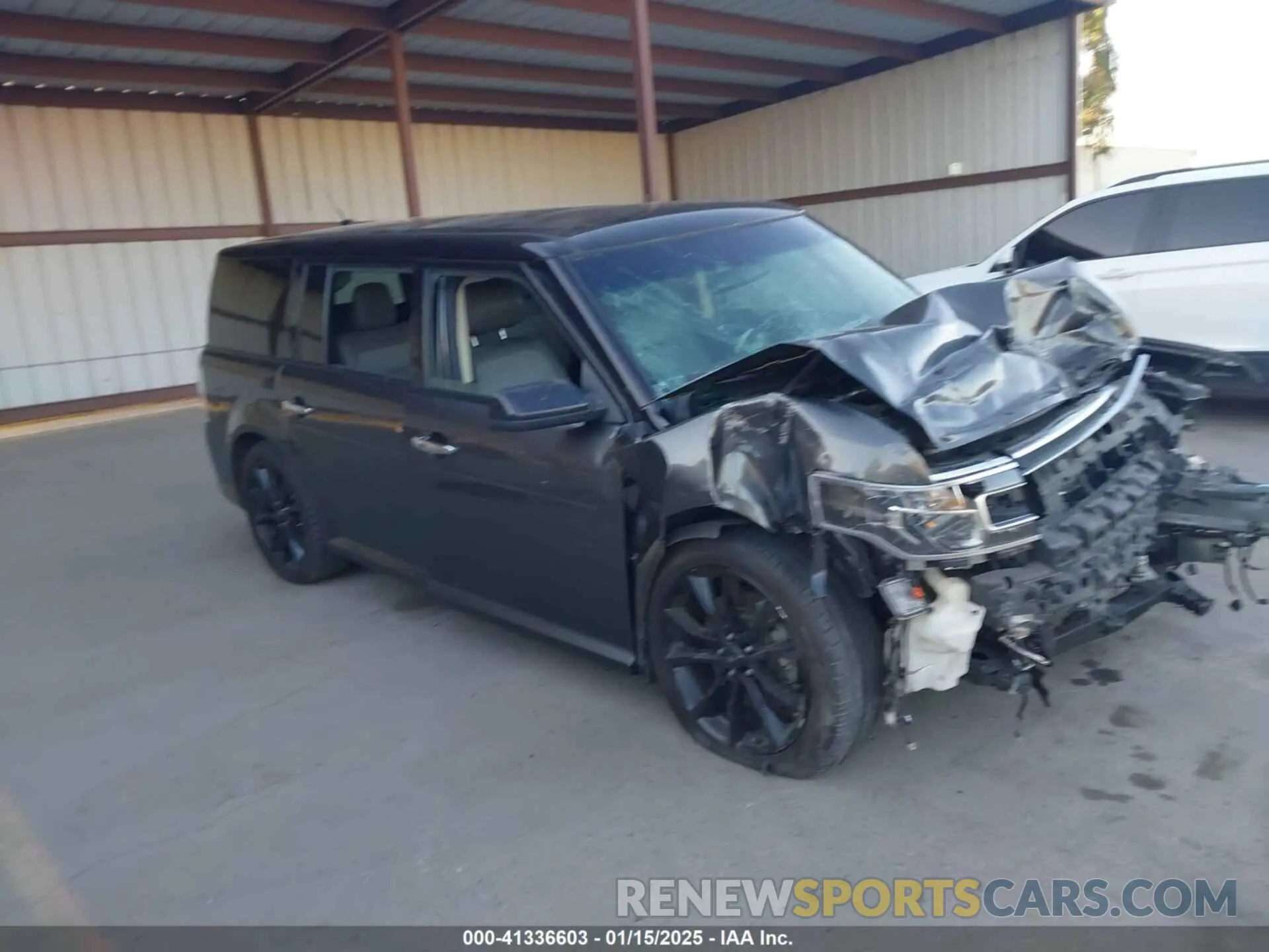 1 Photograph of a damaged car 2FMGK5D81KBA36878 FORD FLEX 2019