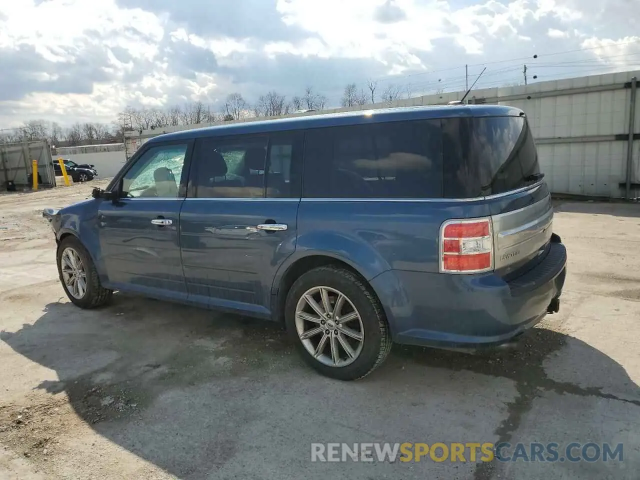 2 Photograph of a damaged car 2FMGK5D82KBA08801 FORD FLEX 2019