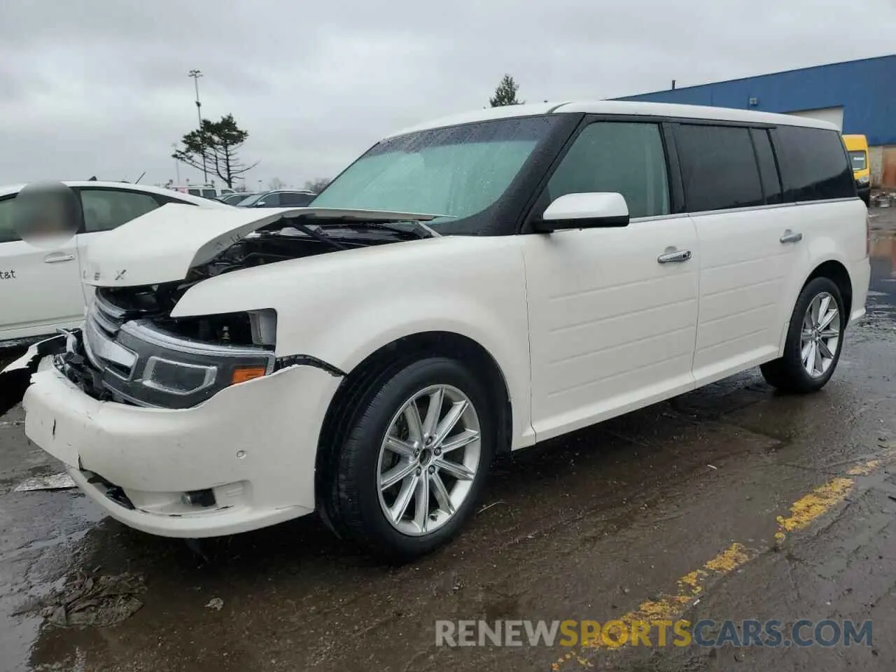1 Photograph of a damaged car 2FMGK5D82KBA32404 FORD FLEX 2019
