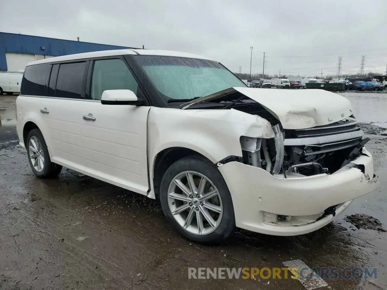 4 Photograph of a damaged car 2FMGK5D82KBA32404 FORD FLEX 2019