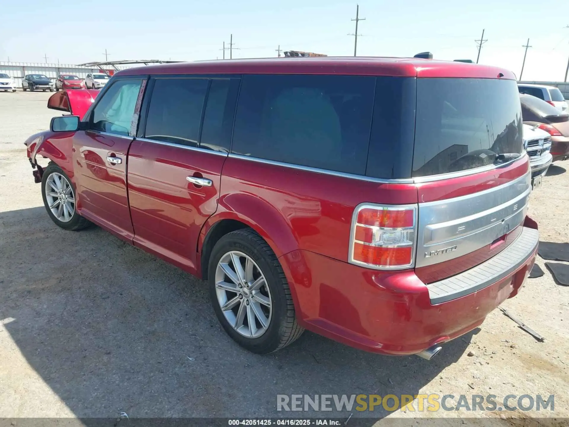 3 Photograph of a damaged car 2FMGK5D83KBA14624 FORD FLEX 2019