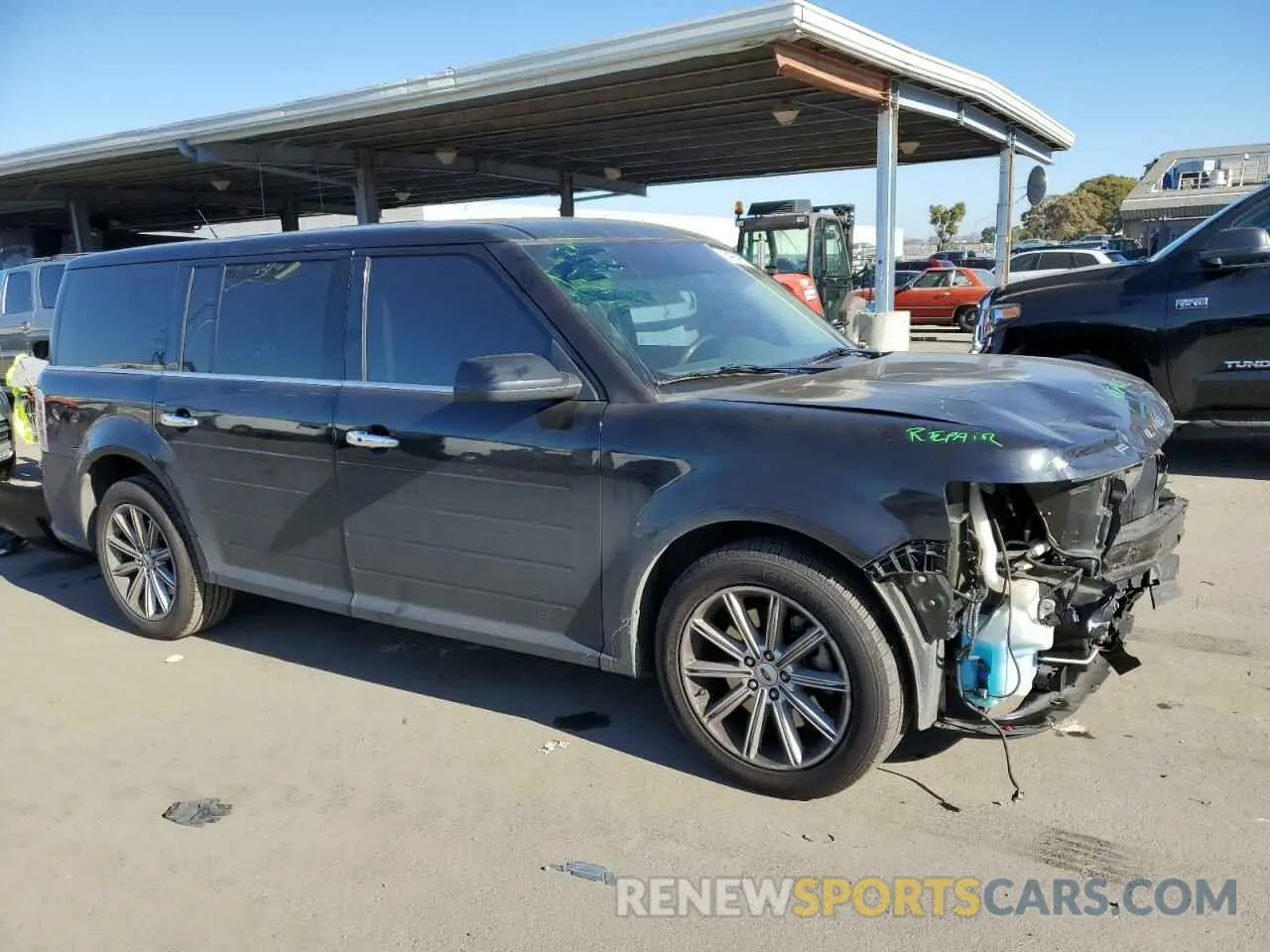 4 Photograph of a damaged car 2FMGK5D84KBA20304 FORD FLEX 2019