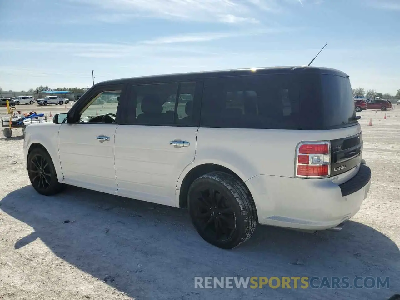 2 Photograph of a damaged car 2FMGK5D85KBA37385 FORD FLEX 2019
