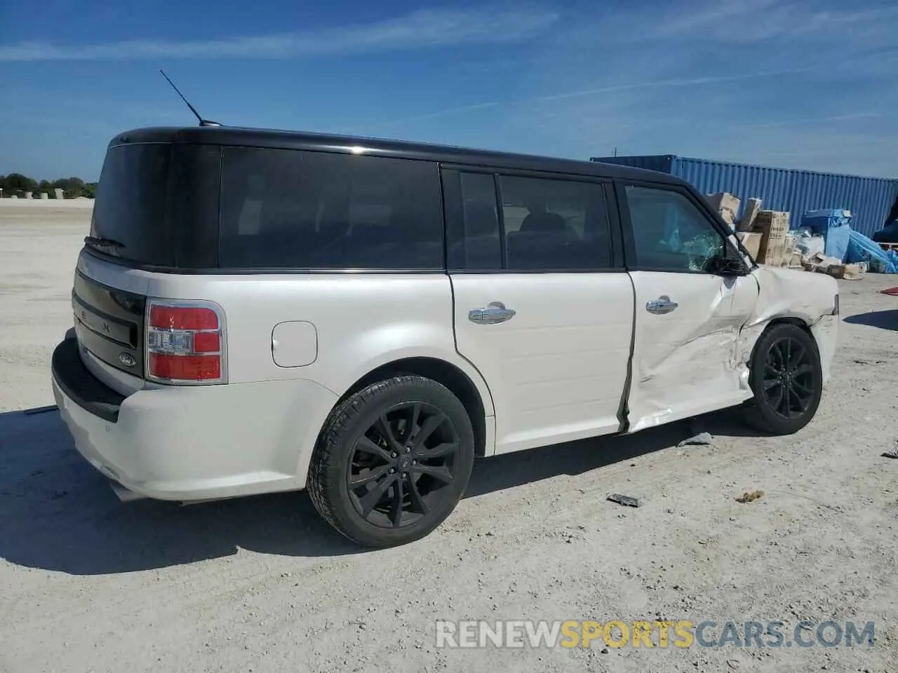 3 Photograph of a damaged car 2FMGK5D85KBA37385 FORD FLEX 2019