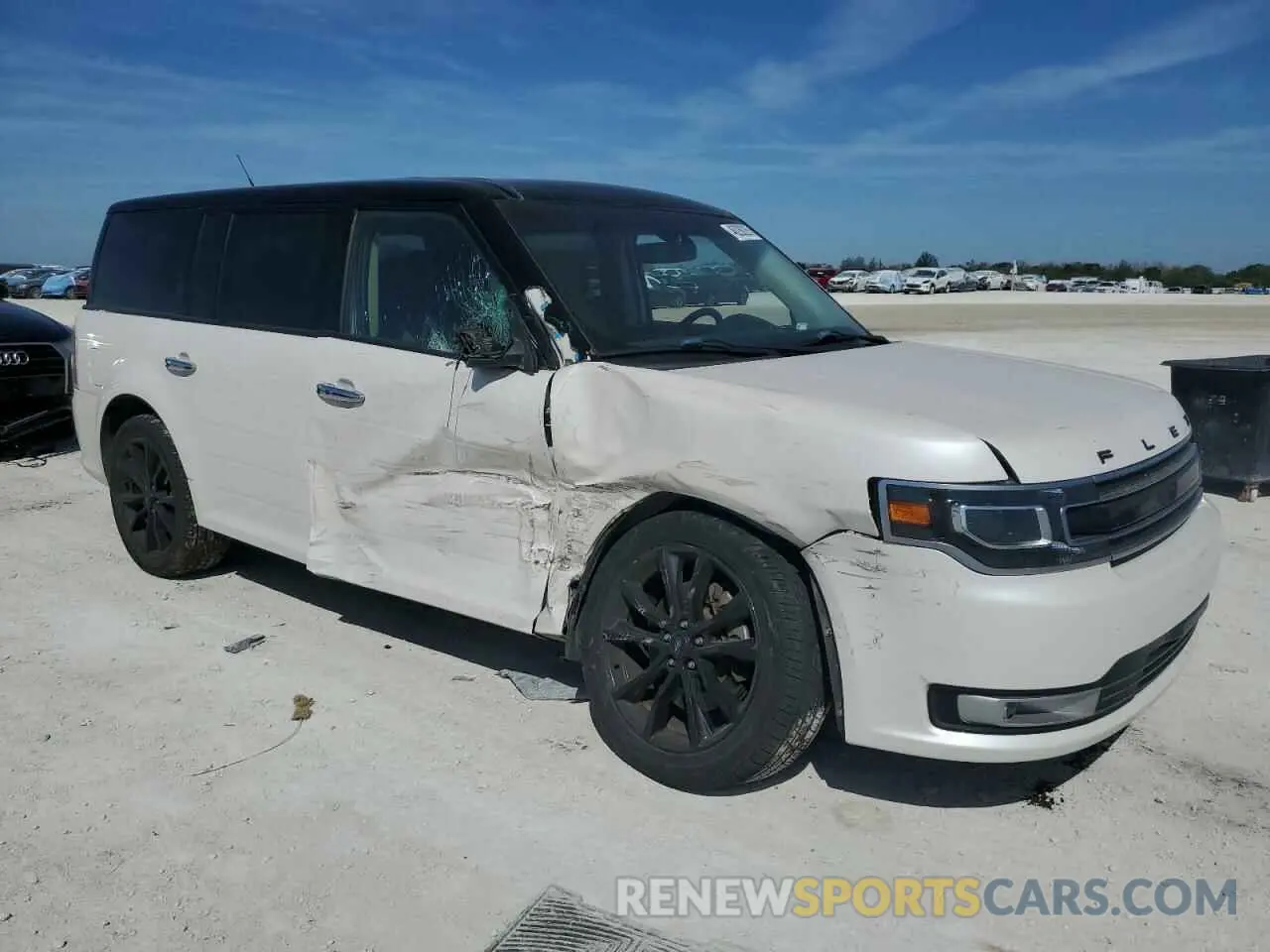 4 Photograph of a damaged car 2FMGK5D85KBA37385 FORD FLEX 2019