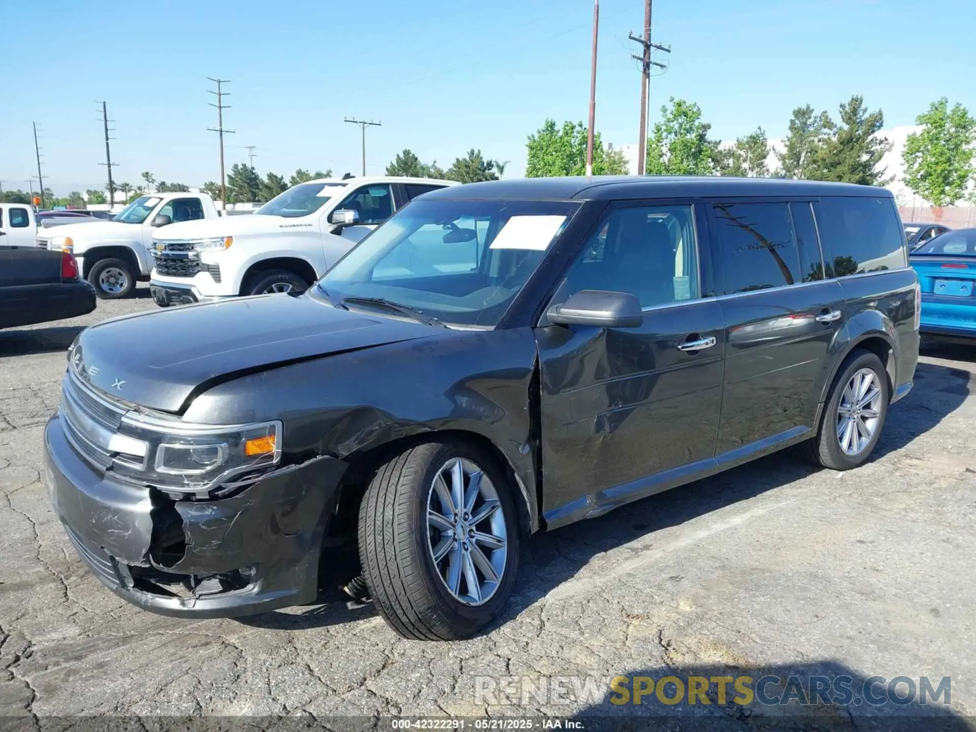 2 Photograph of a damaged car 2FMGK5D86KBA03228 FORD FLEX 2019