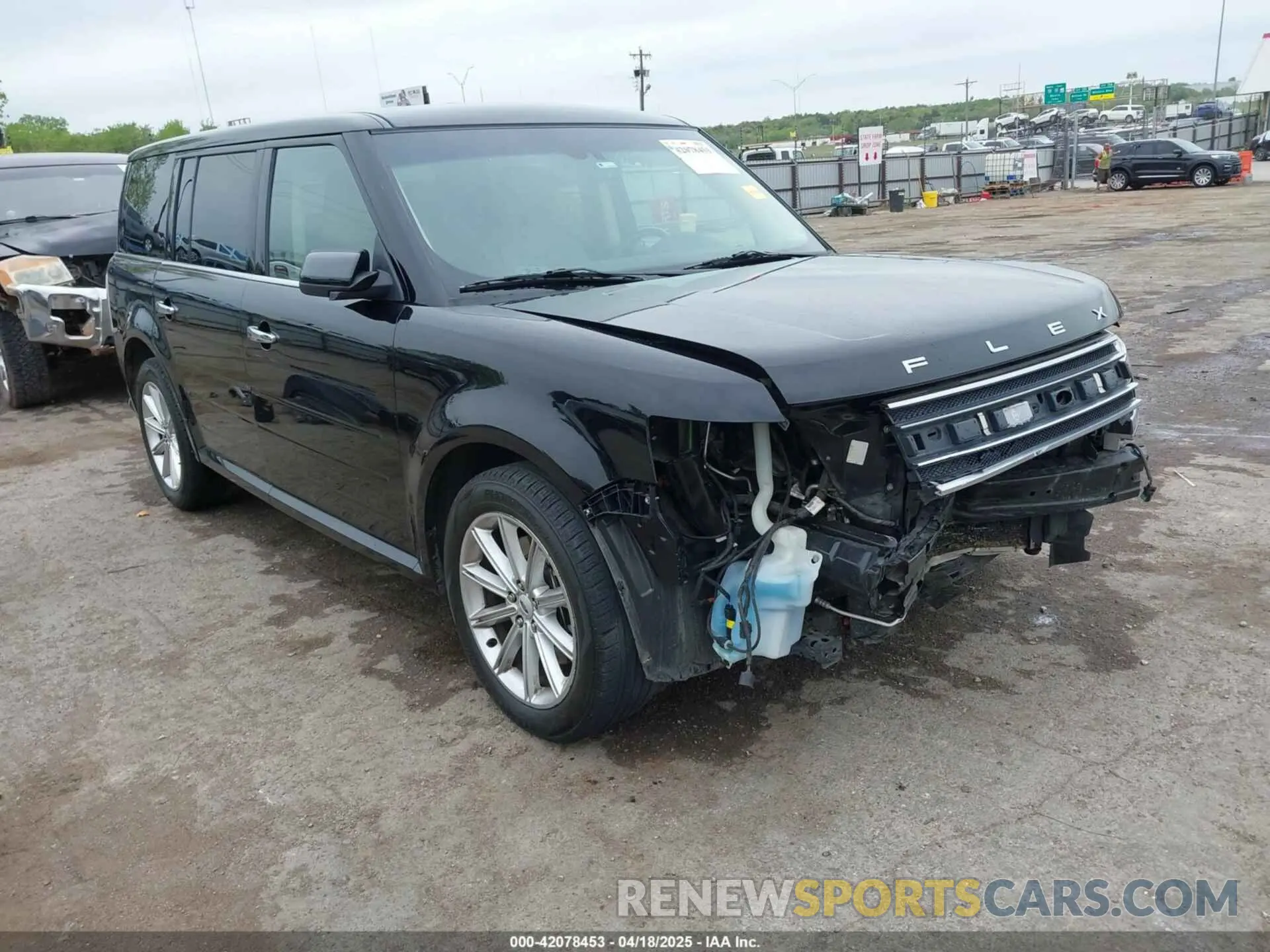 1 Photograph of a damaged car 2FMGK5D86KBA08140 FORD FLEX 2019