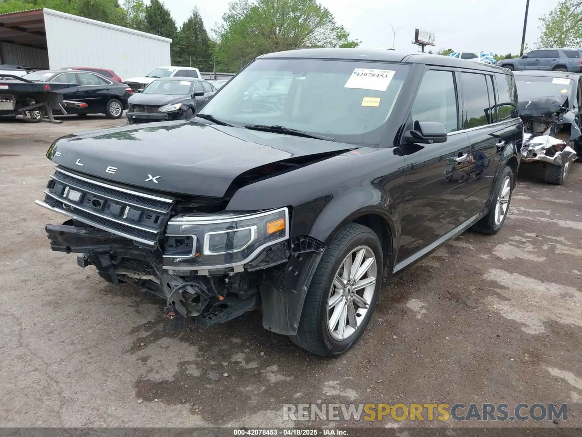 2 Photograph of a damaged car 2FMGK5D86KBA08140 FORD FLEX 2019