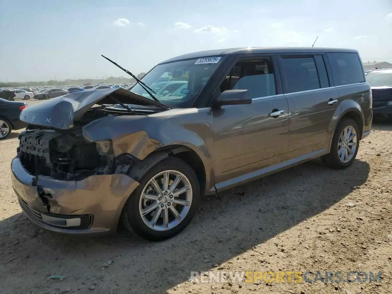 1 Photograph of a damaged car 2FMGK5D86KBA20451 FORD FLEX 2019