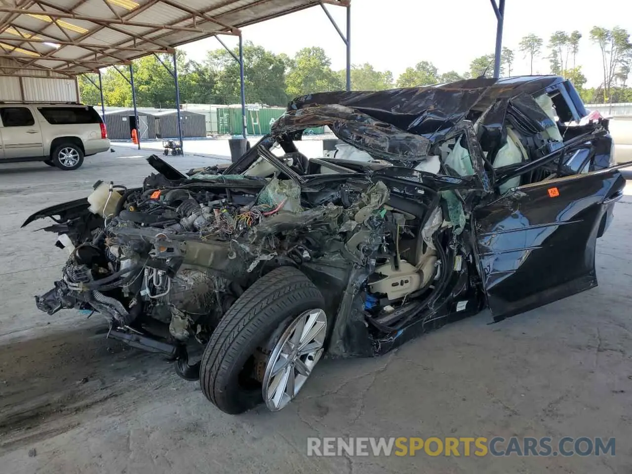 1 Photograph of a damaged car 2FMGK5D87KBA29711 FORD FLEX 2019