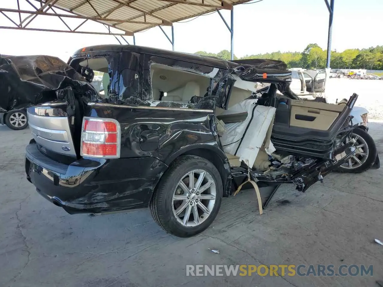 3 Photograph of a damaged car 2FMGK5D87KBA29711 FORD FLEX 2019