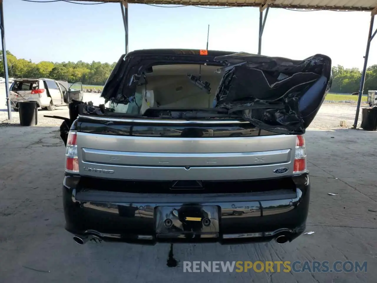 6 Photograph of a damaged car 2FMGK5D87KBA29711 FORD FLEX 2019