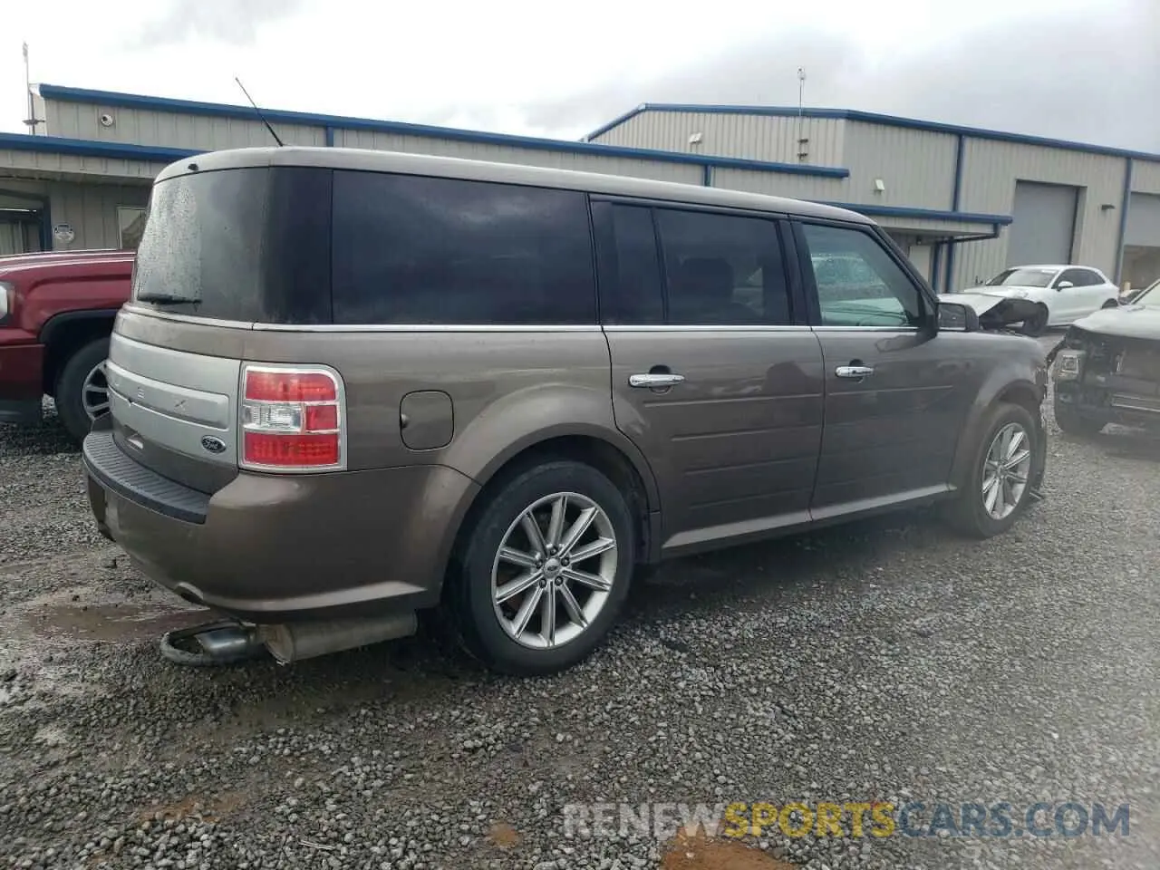 3 Photograph of a damaged car 2FMGK5D87KBA30311 FORD FLEX 2019