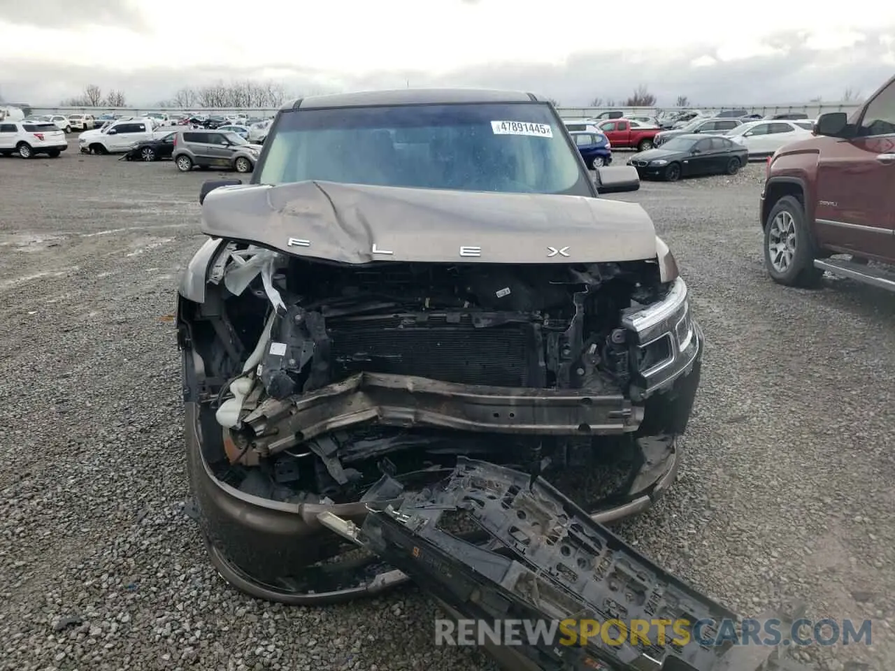 5 Photograph of a damaged car 2FMGK5D87KBA30311 FORD FLEX 2019