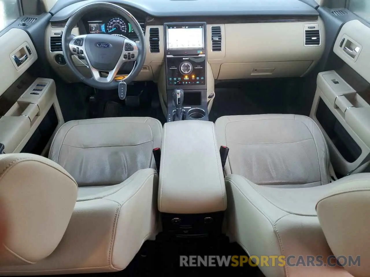 8 Photograph of a damaged car 2FMGK5D88KBA03442 FORD FLEX 2019
