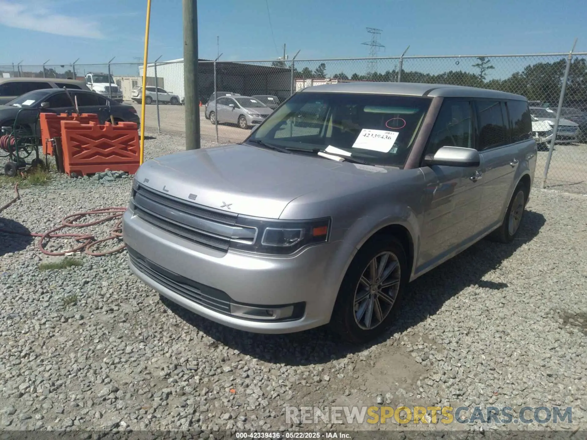 2 Photograph of a damaged car 2FMGK5D88KBA03795 FORD FLEX 2019