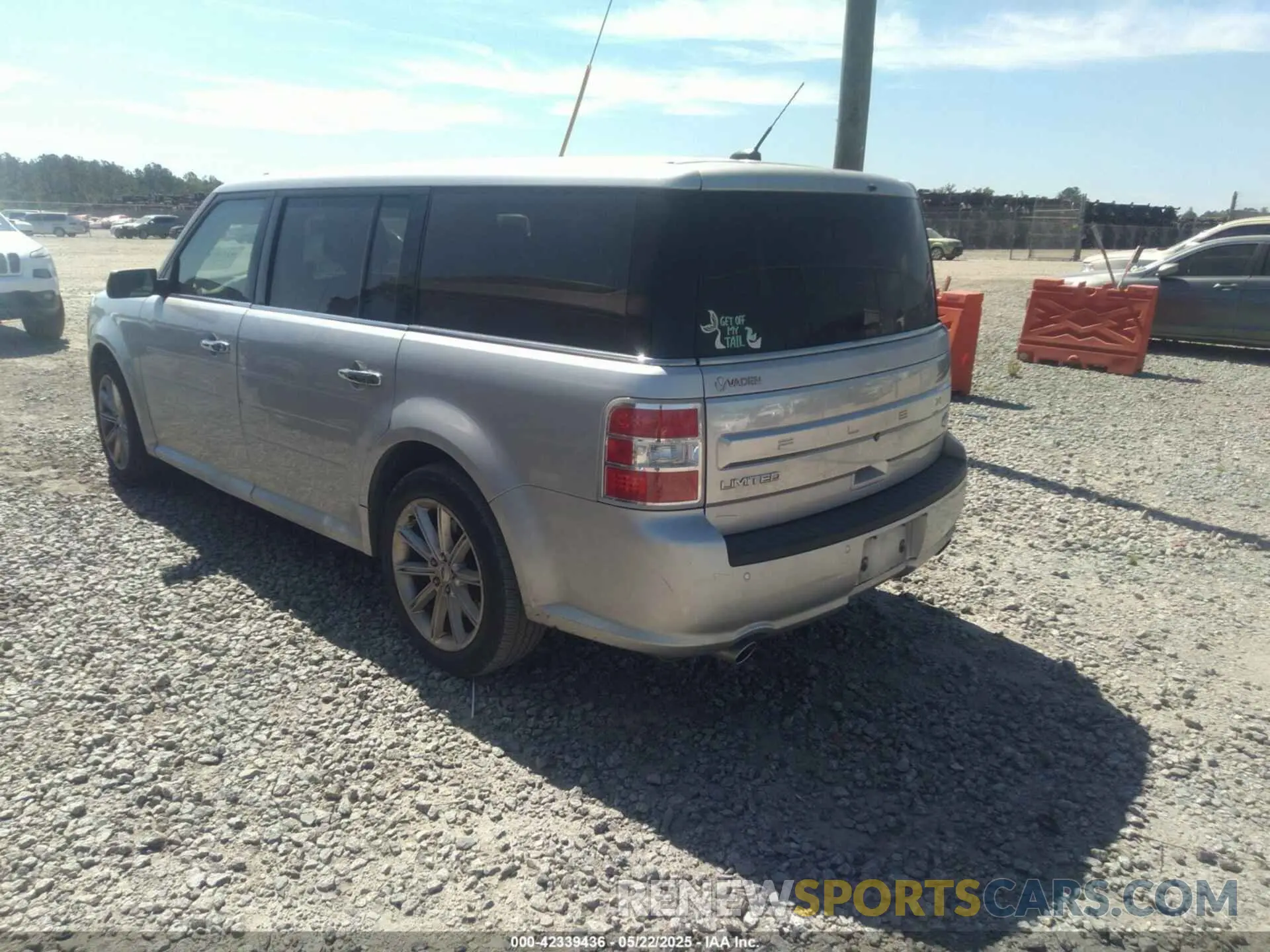 3 Photograph of a damaged car 2FMGK5D88KBA03795 FORD FLEX 2019