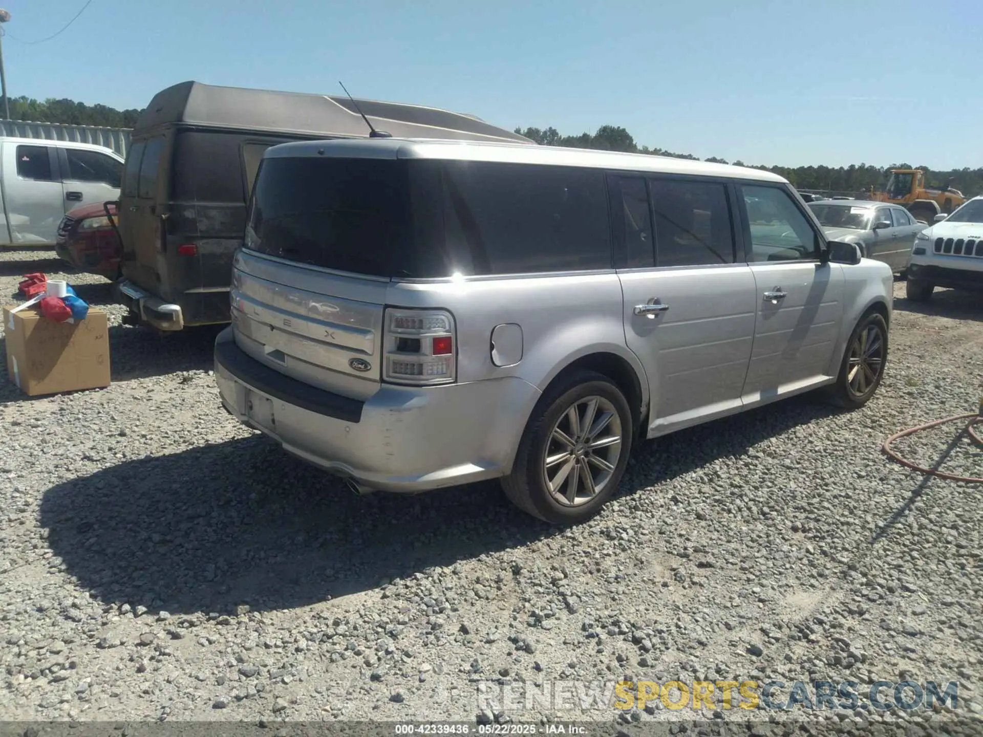 4 Photograph of a damaged car 2FMGK5D88KBA03795 FORD FLEX 2019