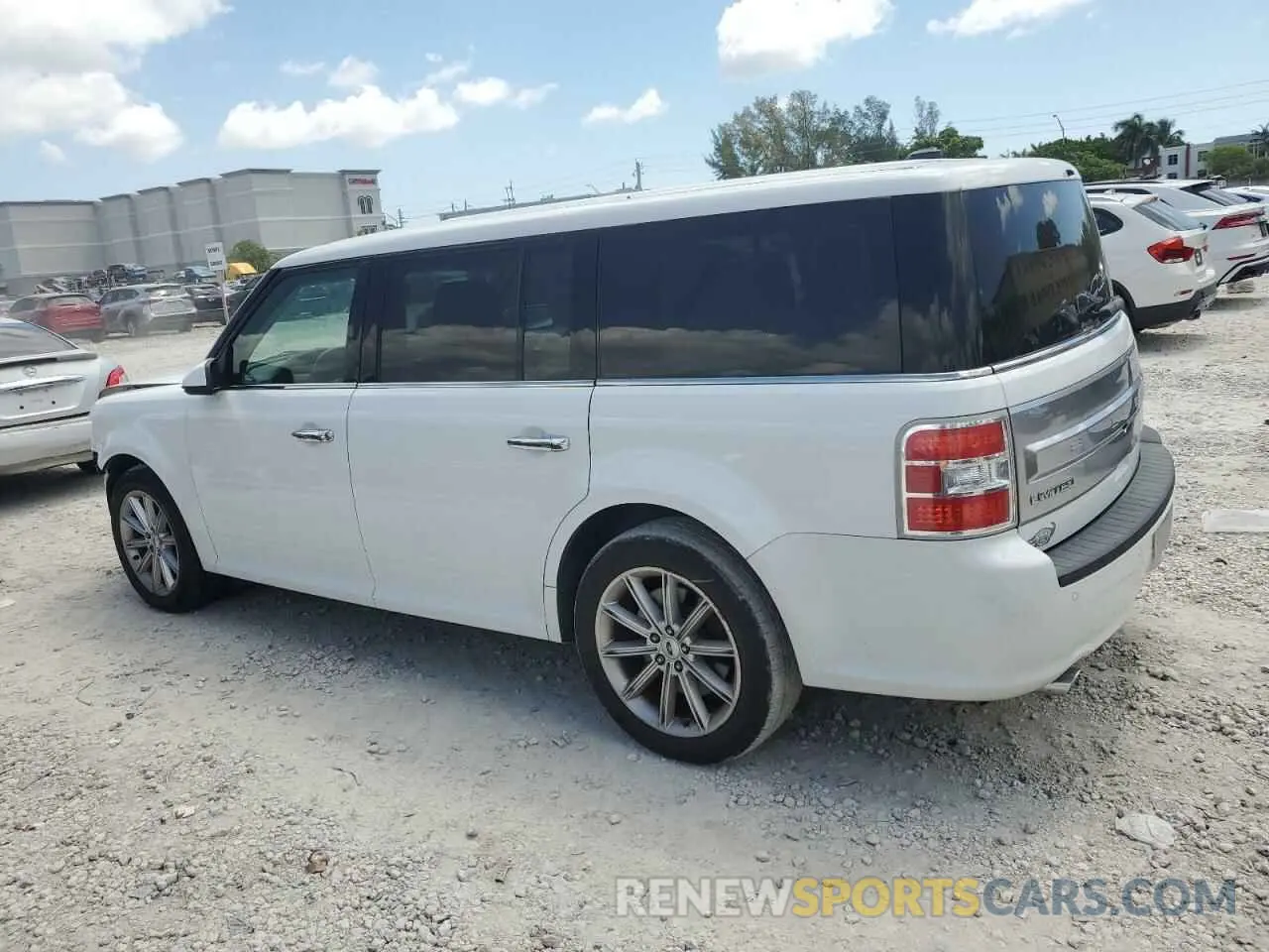 2 Photograph of a damaged car 2FMGK5D88KBA04221 FORD FLEX 2019