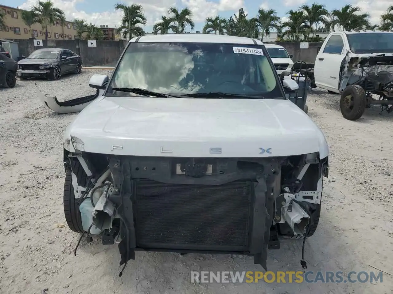 5 Photograph of a damaged car 2FMGK5D88KBA04221 FORD FLEX 2019