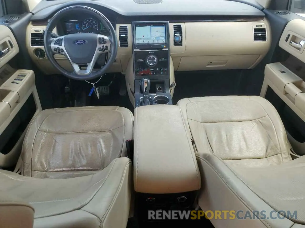 8 Photograph of a damaged car 2FMGK5D88KBA04221 FORD FLEX 2019