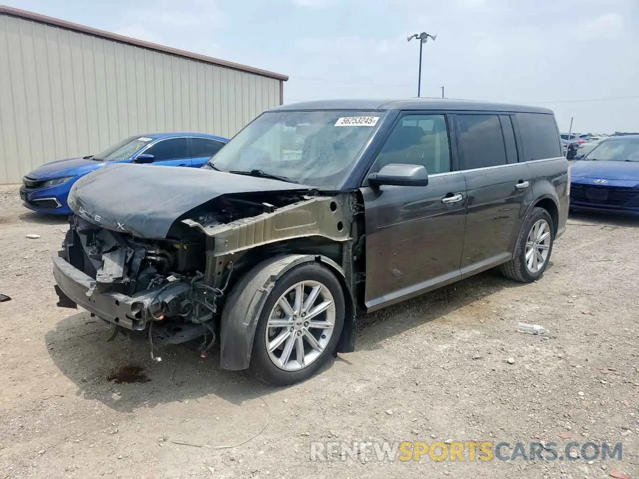 1 Photograph of a damaged car 2FMGK5D88KBA22573 FORD FLEX 2019